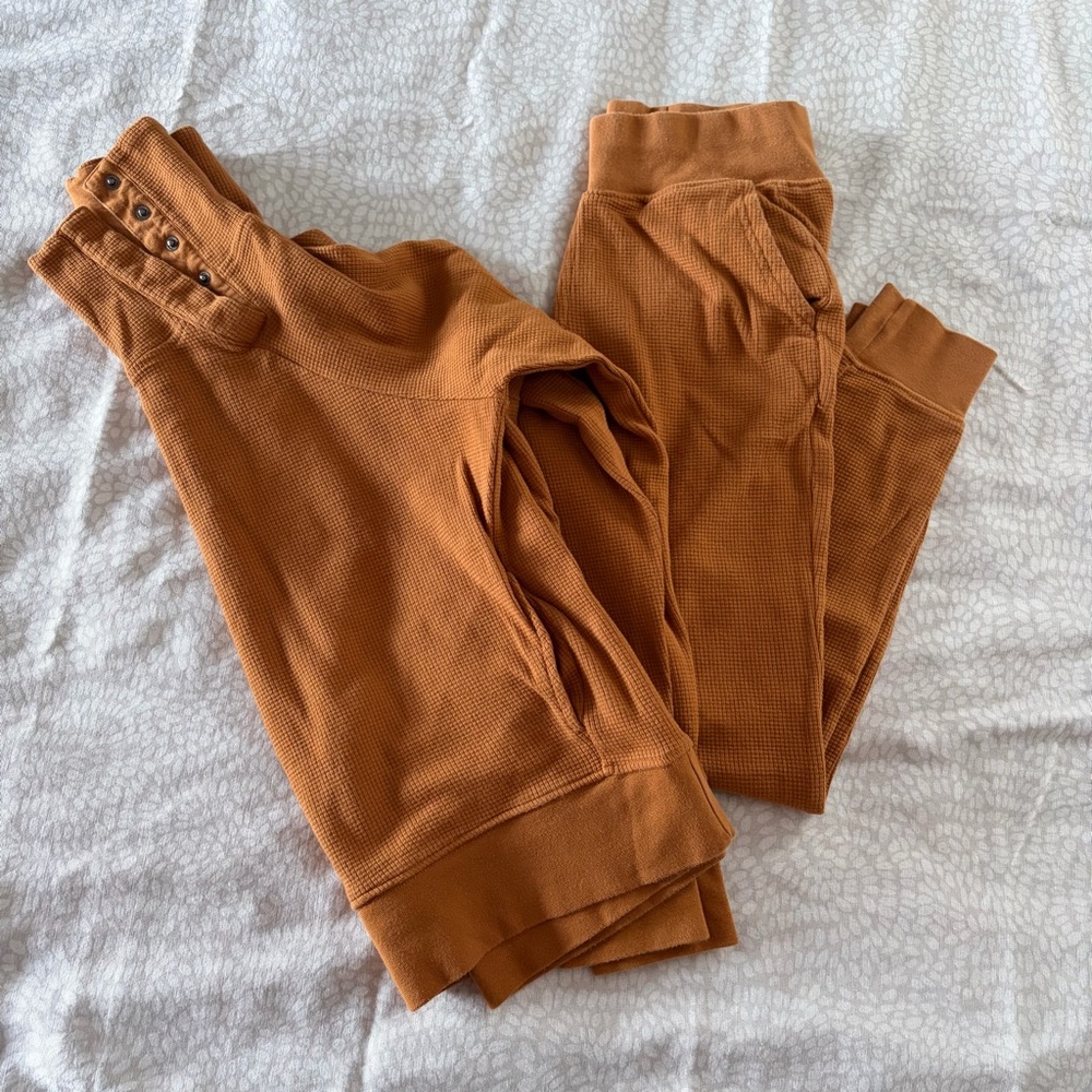 Pact Organic Thermal Waffle pullover set
